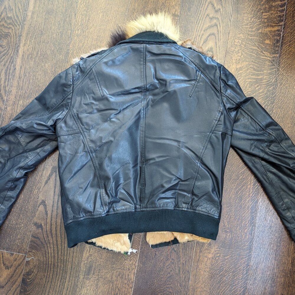 Stylish & Unique:: Custom Upcycled Leather Jacket… - image 2